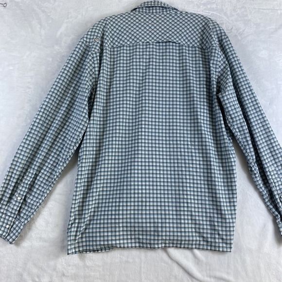 Howler Bros Long Sleeve Shirt Sz L Blue Snap Buttons Lightweight Outdoor Fishing - Picture 2 of 13